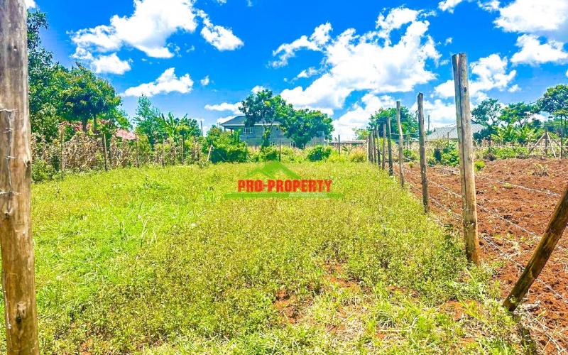 Residential 50 By 100 Plots For Sale In Kikuyu Mai Ihii.