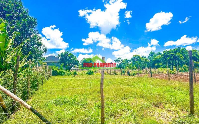 Prime 50 by 100 ft plot in Kikuyu,Mai -ii-ihii (Southern bypass)