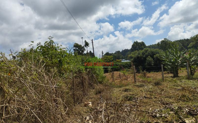 Prime 50 By 100 Ft Residential Plot For Sale In Kikuyu- Gikambura