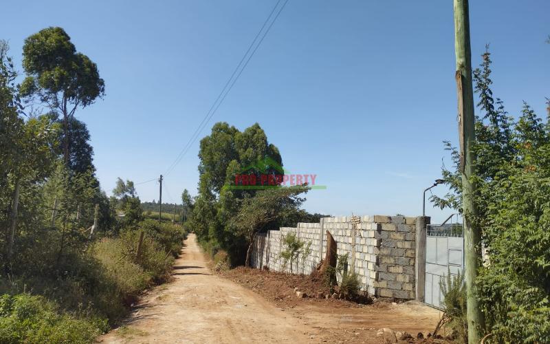 PRIME 50 BY 100 RESIDENTIAL PLOT FOR SALE IN KIKUYU MIGUMOINI.