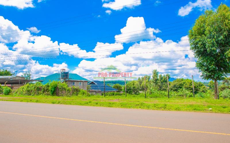 Prime Commercial Plots Fronting The Tarmac For Lease In Kikuyu, Gikambura .