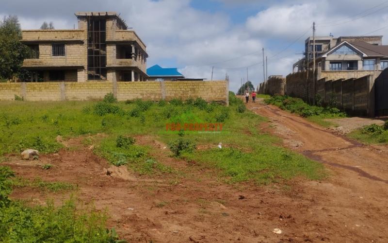 A Prime 100by100ft Plot For Sale In Gikambura,kikuyu