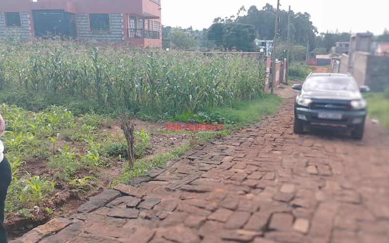 Prime Residential Plot For Sale In Kikuyu Gikambura