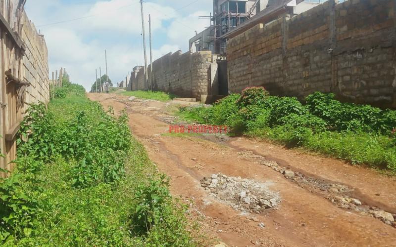 Prime Residential Plot For Sale In Kikuyu ,gikambura In A  Gated Community Along Jambu Tv Road