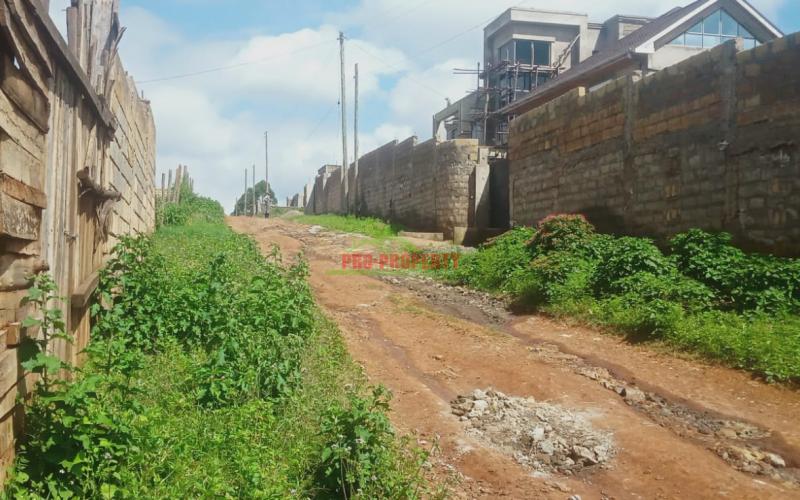 Prime Residential Plot For Sale In Kikuyu ,gikambura In A  Gated Community Along Jambu Tv Road