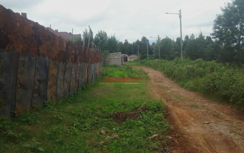 Prime Plot For Sale In Kikuyu -kamangu(1/2acre)