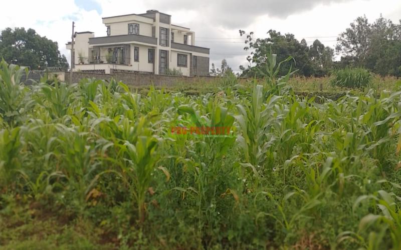 A1 Plot For Sale In A Gated Community Concept In Gikambura