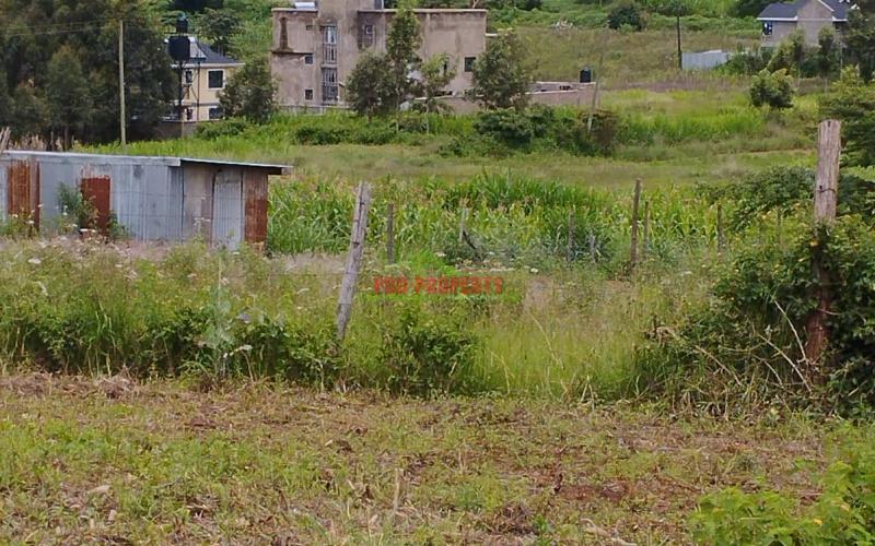 Prime 50*100ft Plot For Sale In Kikuyu-kamangu.