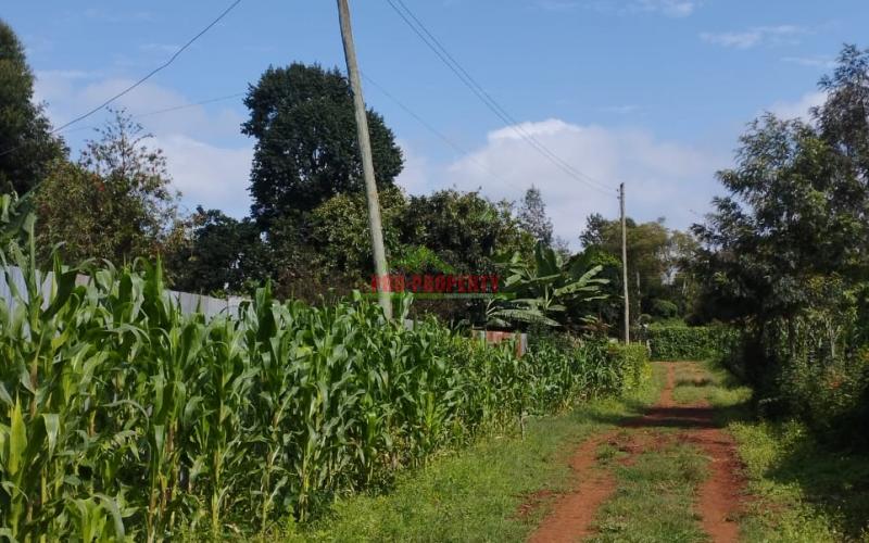 Prime 50*100ft Plot For Sale In Kikuyu-gikambura