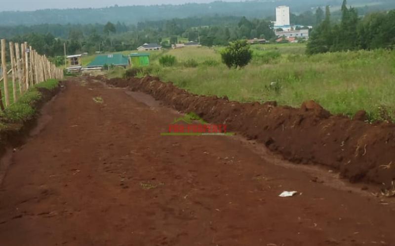 50*100 prime residential plot for sale in Kikuyu-kamangu