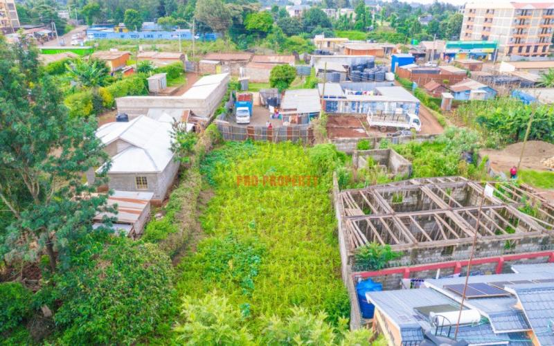 Prime   100 By 100 Ft Commercial Plot For Sale In Kikuyu, Thogoto