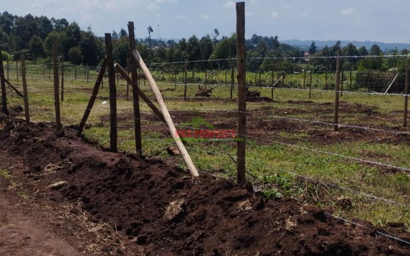 Prime 50by100 residential plot for sale in Kikuyu-kamangungu