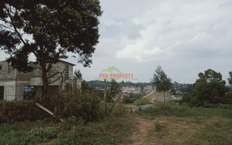 Prime 50 By 100 Residential Plot For Sale In Kikuyu Kamangu Area
