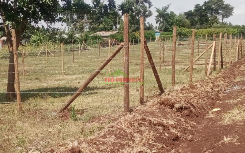 Prime 50*100 Ft Residential Plots For Sale In A Gated Community Concept In Kikuyu,thigio..