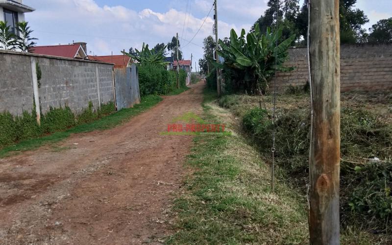 Prime Residential/commercial 50 By 100 Plot For Sale In Thogoto