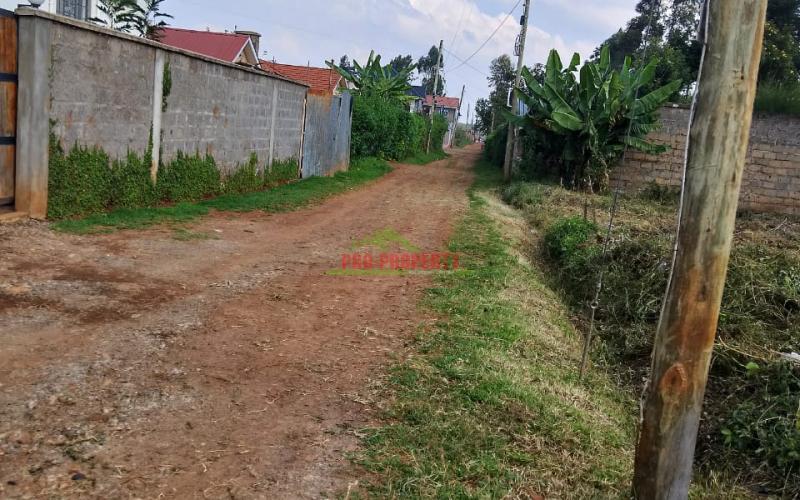 Prime Residential/commercial 50 By 100 Plot For Sale In Thogoto
