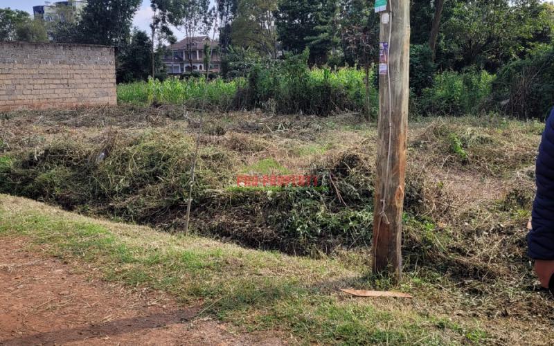 Prime residential 50by100 plot for sale in Kikuyu-Thogoto