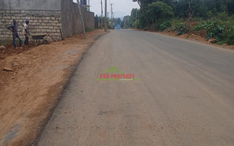 Prime 50 By 100 Touching Tarmac Plot For Sale Along Jambu Tv