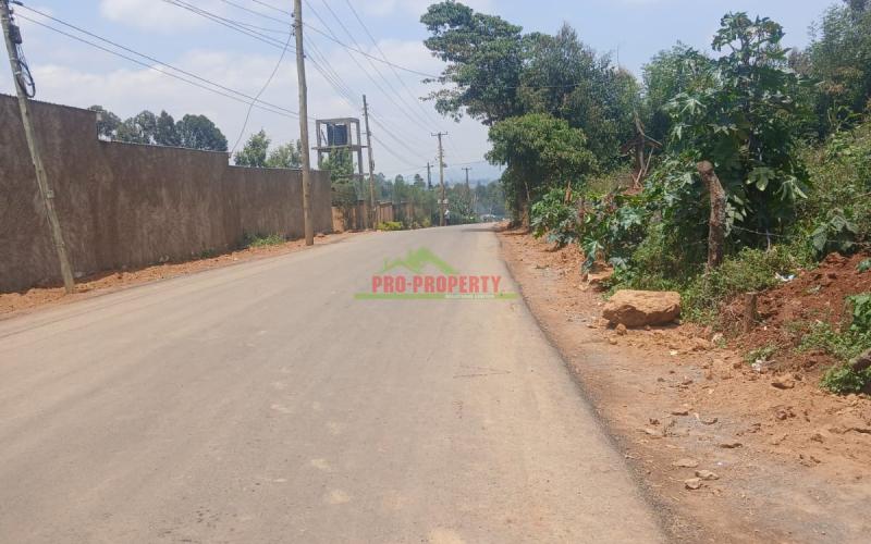 Prime 50 By 100 Touching Tarmac Plot For Sale Along Jambu Tv