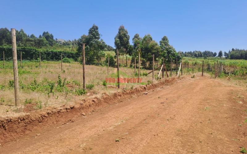 Prime 50*100 Residential Plots For Sale In Kikuyu, Thigio.