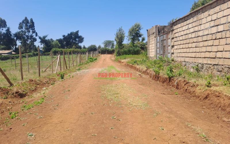 Prime 50*100 Residential Plots For Sale In Kikuyu, Thigio.