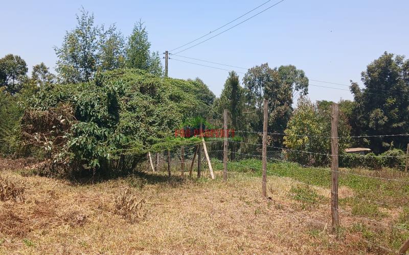 Prime 50*100 Residential Plot For Sale In Kikuyu-kamangu.