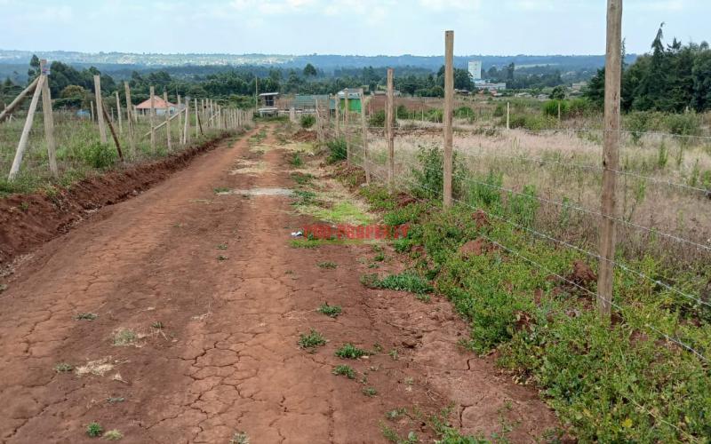 -prime 50by100ft Plot For Sale In Kikuyu, Kamangu .