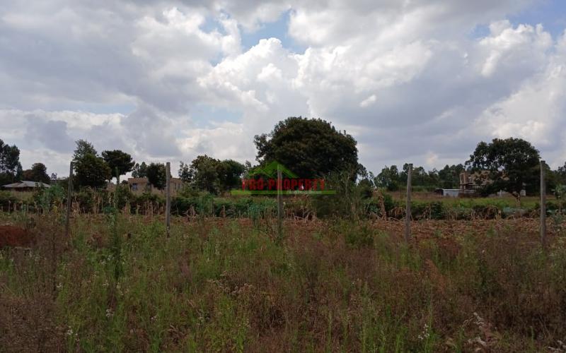 - A Prime 50by100ft Residential Plot For Sale In Kikuyu,  Kamangu