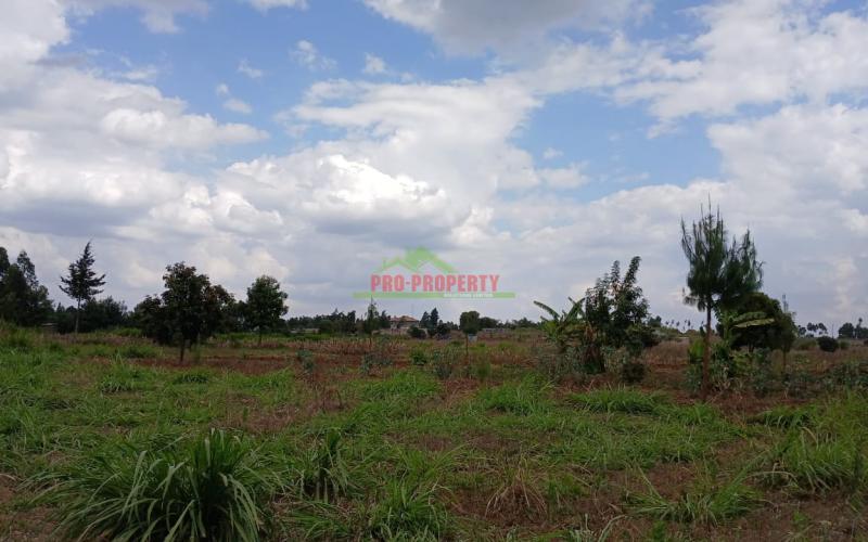 Plot For Sale In Kikuyu, Kamangu Of 50by100ft.