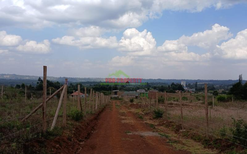 -prime 50by100ft Plot For Sale In Kikuyu, Kamangu .