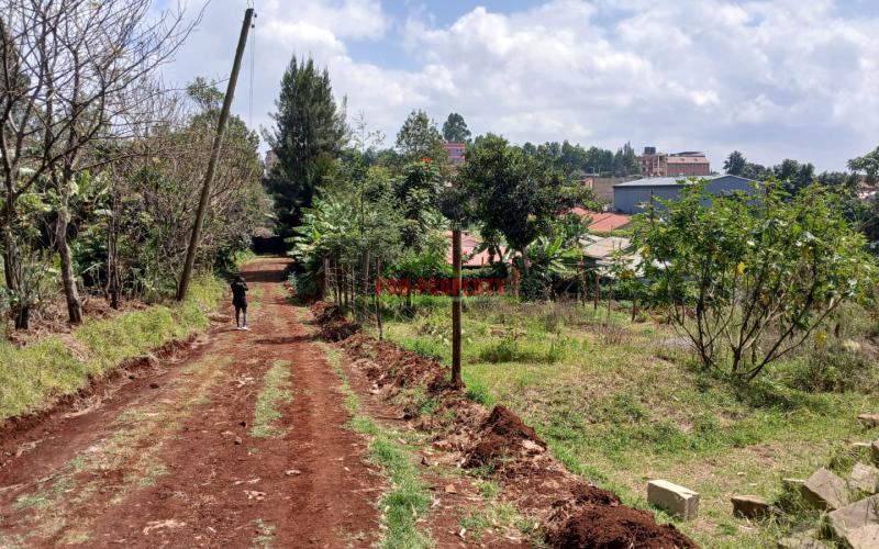 Prime 70by100ft plot for sale in kikuyu, gitaru