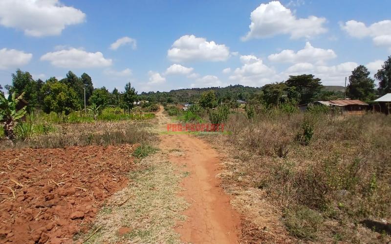 -50by100ft Residential Plot For Sale In Kikuyu, Kamangu.