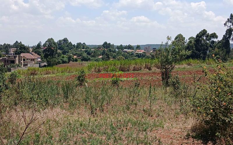 100 By 100ft Residential Plot For Sale In Kikuyu,gikambura