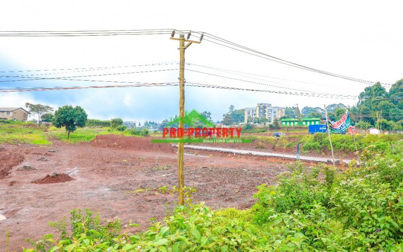 Ready To Build Prime Commercial Plot For Sale Kikuyu-gitaru, Rungiri - With Ready Title Deed