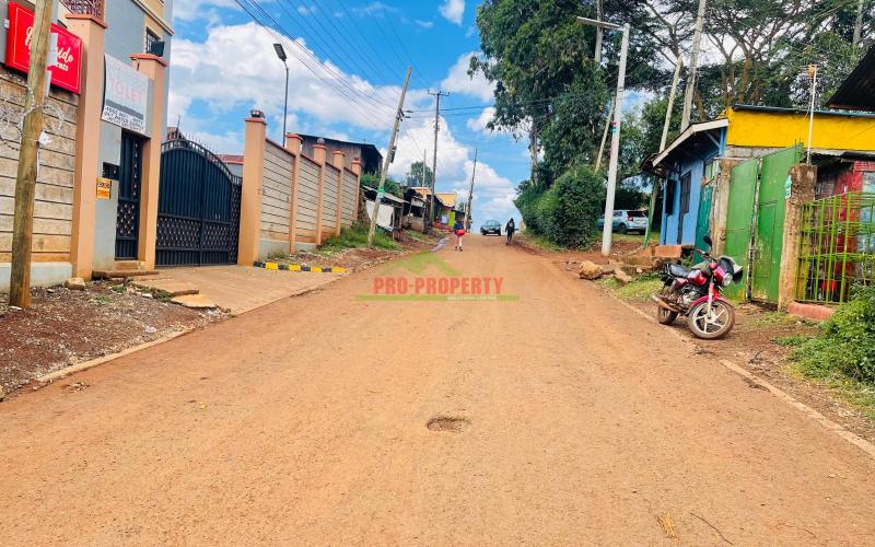 Prime Commercial 50 By 100fts Plot For Sale In Thogoto, Madukani