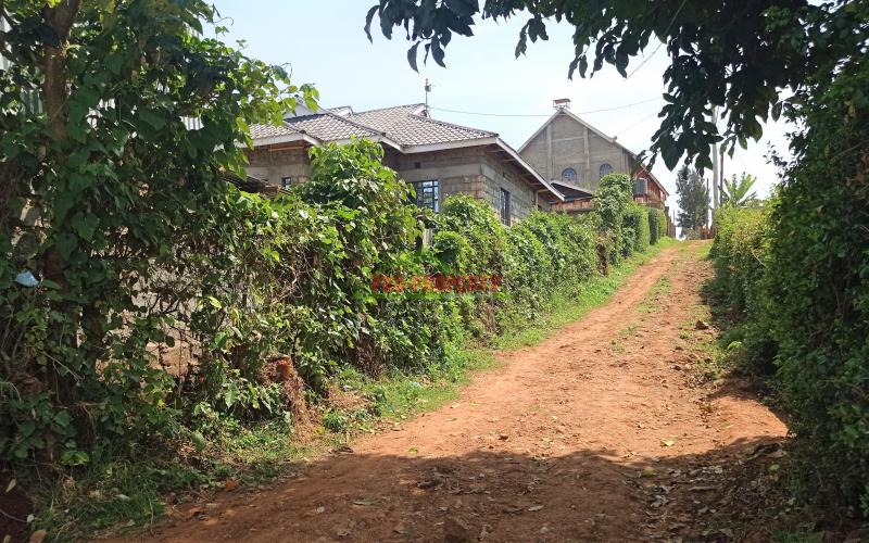 Commercial Plot For Sale In Muthure, Kikuyu