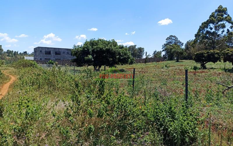 Half Acre (0.2ha) Land For Sale In Kikuyu, Ondiri.