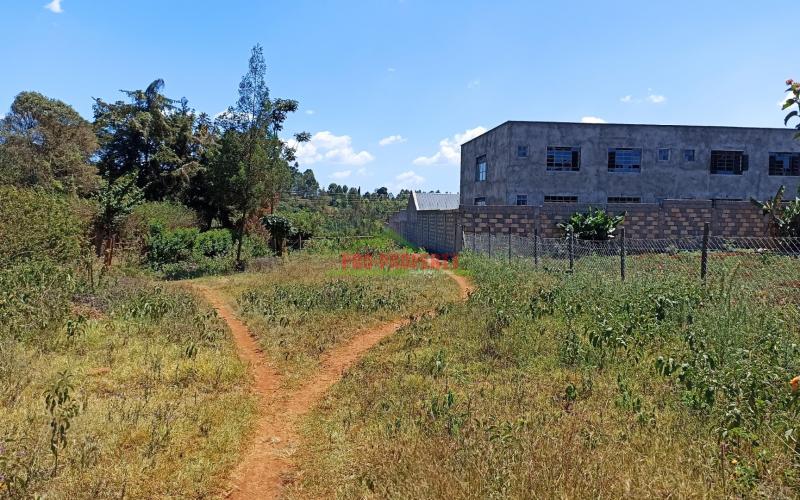 Half Acre (0.2ha) Land For Sale In Kikuyu, Ondiri.