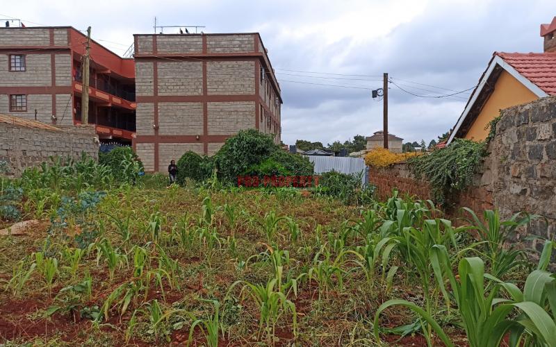 50 by 100ft Prime Commercial Plot for Sale in Kikuyu, Thogoto