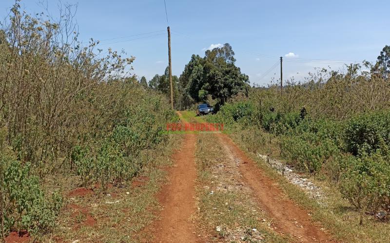 Half Acre Land For Sale In Kikuyu’s Ondiri