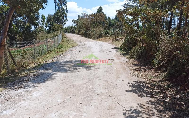 Prime Residential Quarter Plot For Sale In Kikuyu, Kamangu.