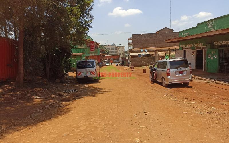 Prime Commercial Plot For Sale In Thogoto Shopping Center, Kikuyu