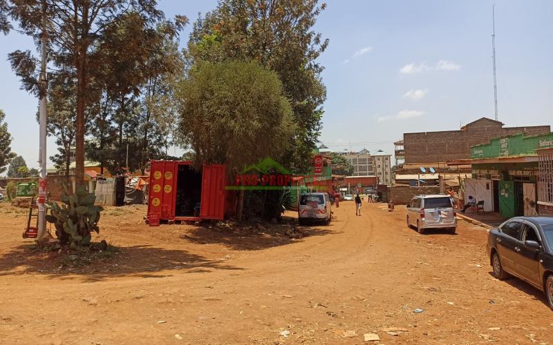 Prime Commercial Plot For Sale In Thogoto Shopping Center, Kikuyu