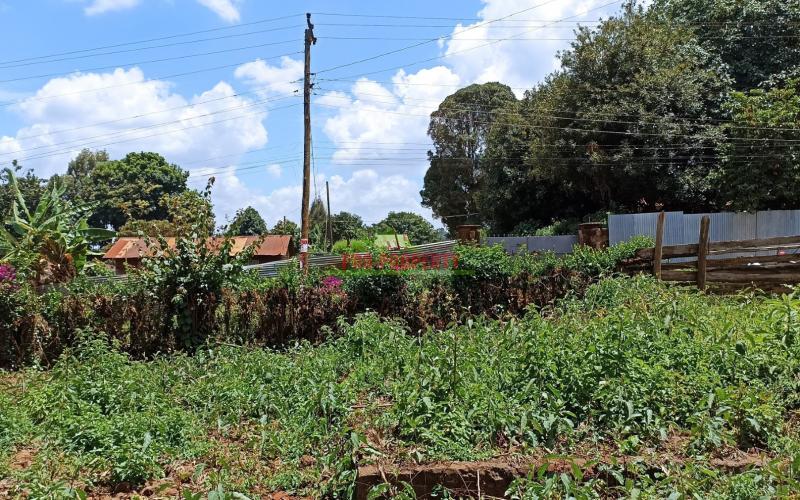 Quarter Acre Touching Tarmac Plot For Sale In Muthiga, Kikuyu