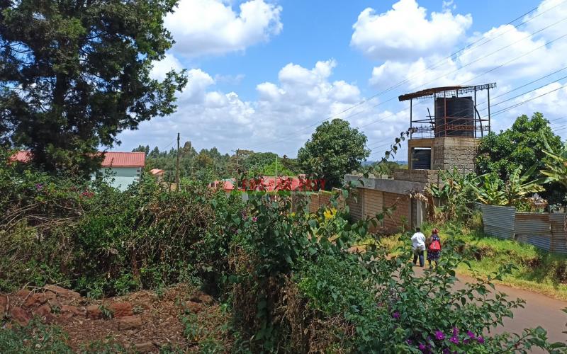 Quarter Acre Touching Tarmac Plot For Sale In Muthiga, Kikuyu