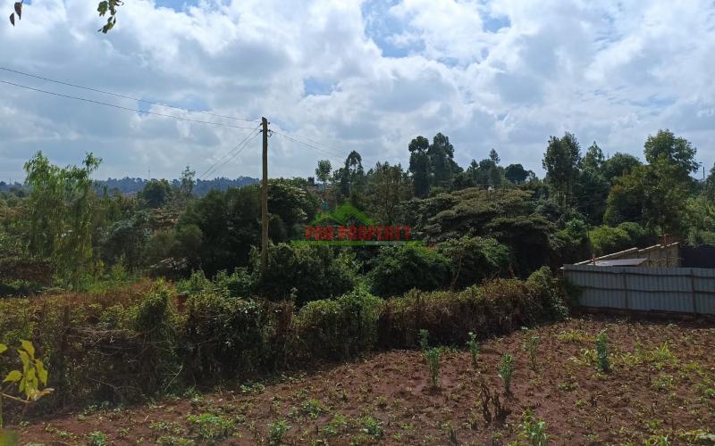 Quarter Acre Plot For Sale In Kikuyu, Mai A Ihii