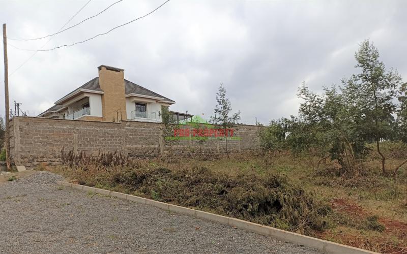 Prime Quarter Acre Plot For Sale In Kikuyu, Mai A Ihii
