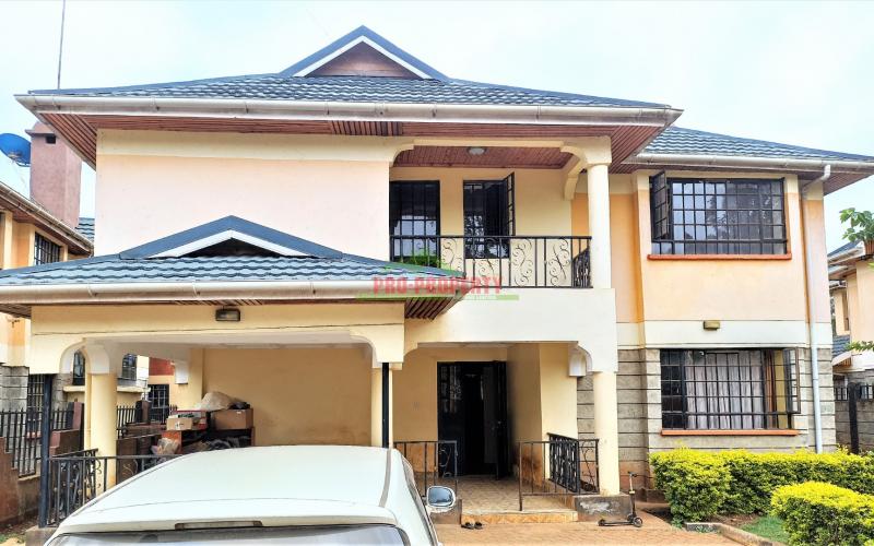 4 Bedroom House For Sale In Kikuyu, Thogoto, In A Gated Community.