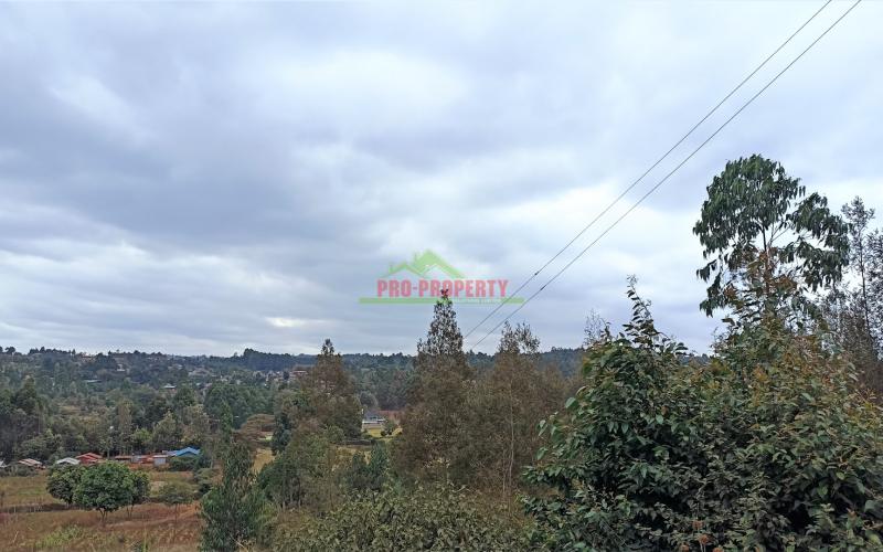 Residential Plot For Sale In Kikuyu, Karai (migumoini)