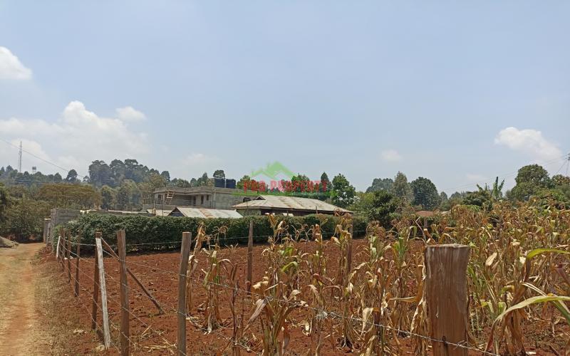 Plot For Sale In Gikambura, Kikuyu Near Gicharani Primary